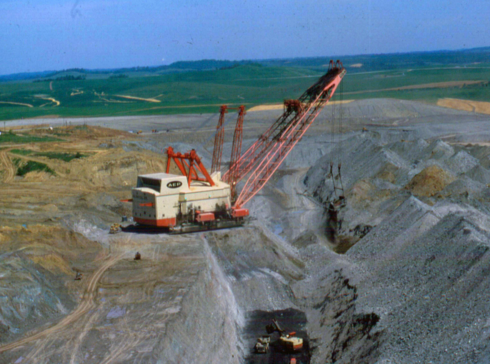 Historical photo of mining 