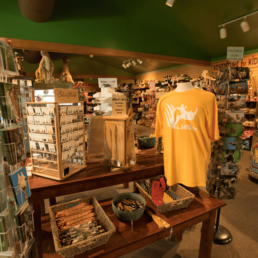 gift shop at The Wilds