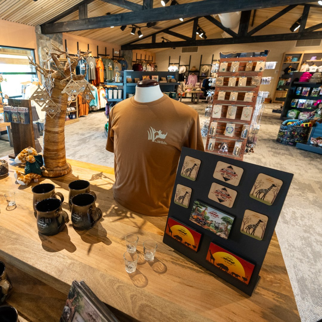 gift shop at The Wilds