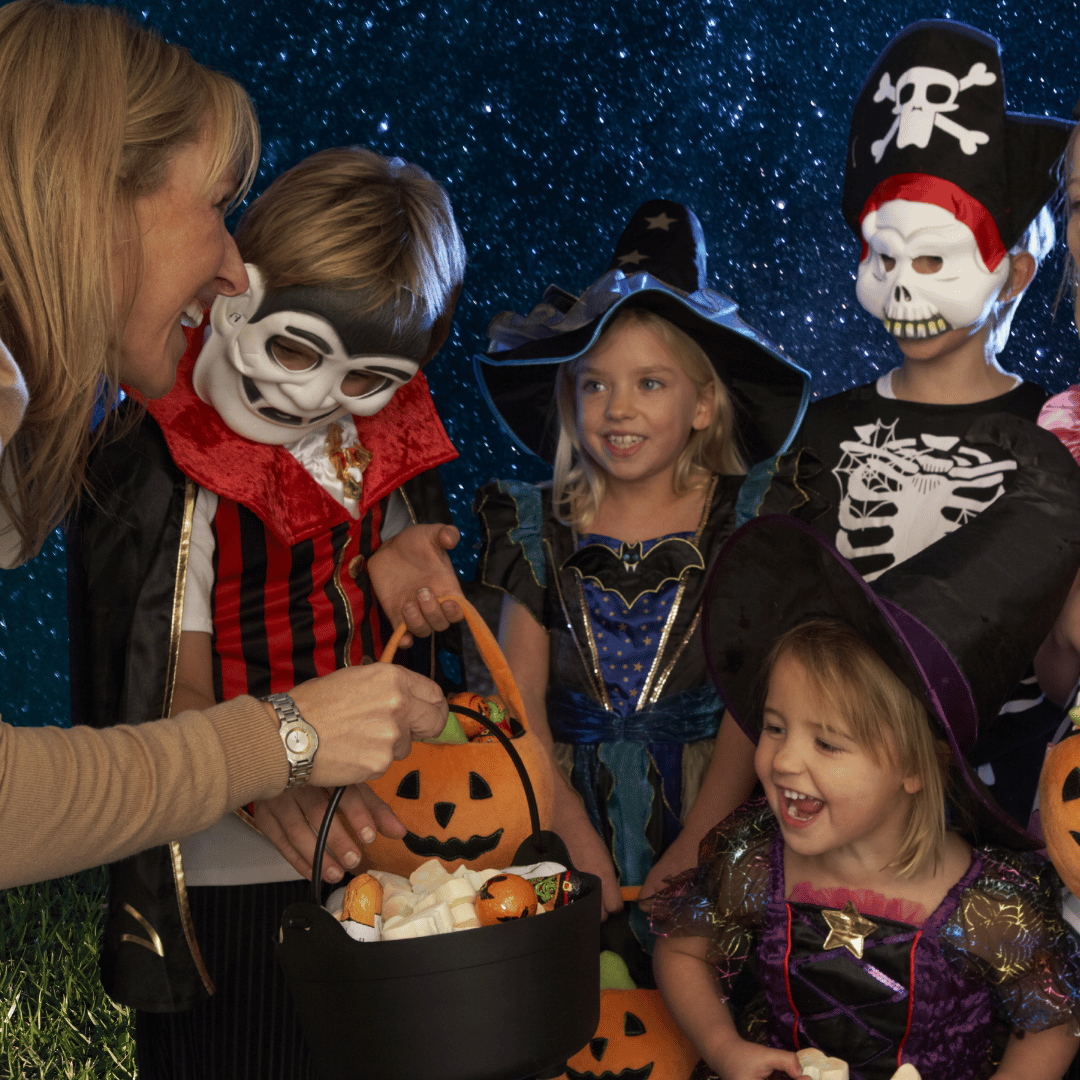 kids trick or treating