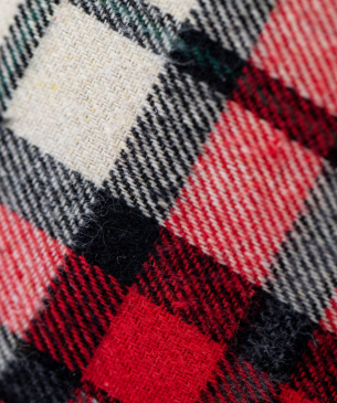 red and black flannel