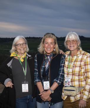 guests at event at The Wilds